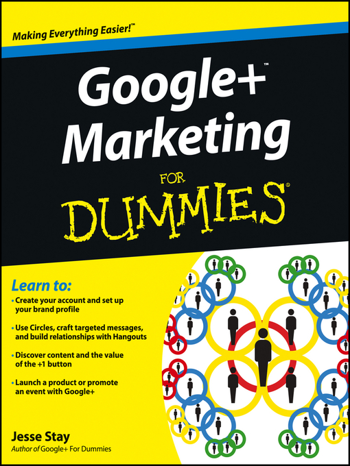 Title details for Google+ Marketing For Dummies by Jesse Stay - Available